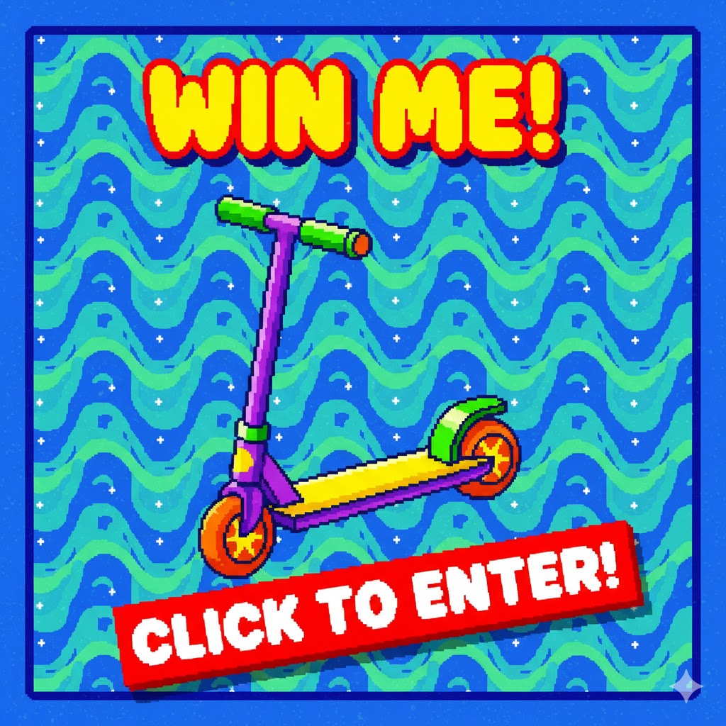 A cool new scooter